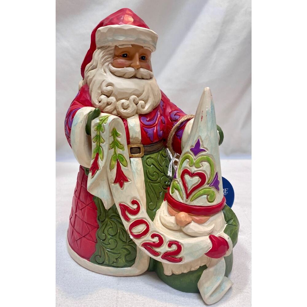 JIM SHORE HEARTWOOD CREEK GNOME TOGETHER FOR CHRISTMAS 2022 ORNAMENT